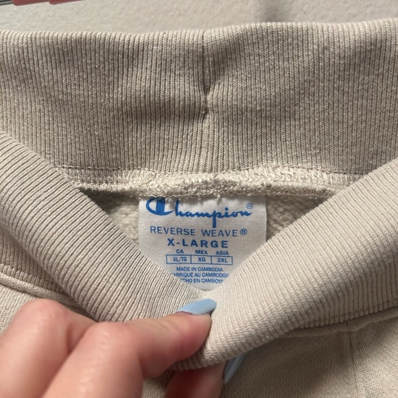 Champion Beige Disney Reverse Weave Sweatpants - Picture 2 of 5